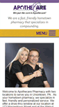 Mobile Screenshot of lizzasapothecare.com